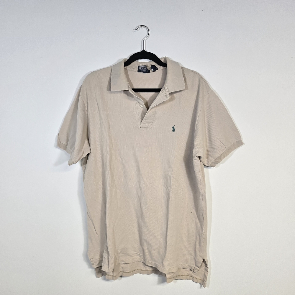Ralph lauren Men's Beige Polo Shirt